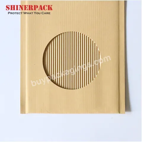 Eco Honeycomb Corrugated Air Poly Mailer Kraft Biodegradable Paper Cushion Padded Paper Envelope