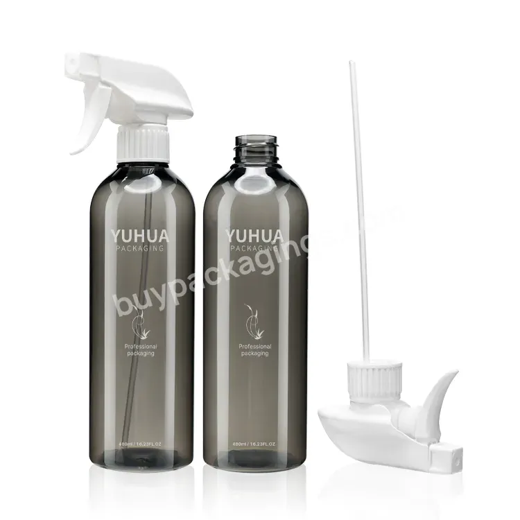 Eco Protection Pet Spray Bottle 480ml Trigger Sprayer Mist Pump For Home Cleaner Spray Plastic Recycled Bottle