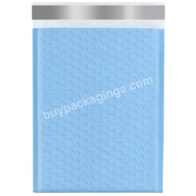 Eco Stock Custom Logo Holographic Bubble Mailer Express Poly Bubble Mailers Padded Shipping Envelopes Plastic