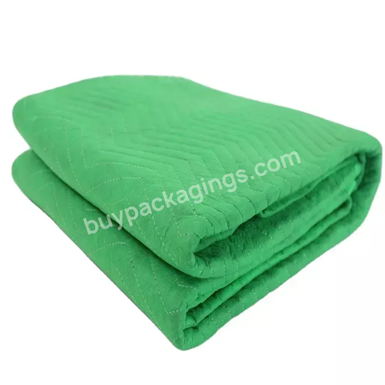 Economy Soft Waterproof Non-slip Wear Resistant Protective72x80 Inches Thick Furniture Moving Blankets