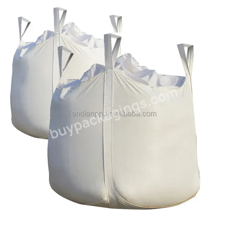 Ed 1000kg Fibc Big Jumbo Sacks 1 Ton Container Bags With Fill Spout