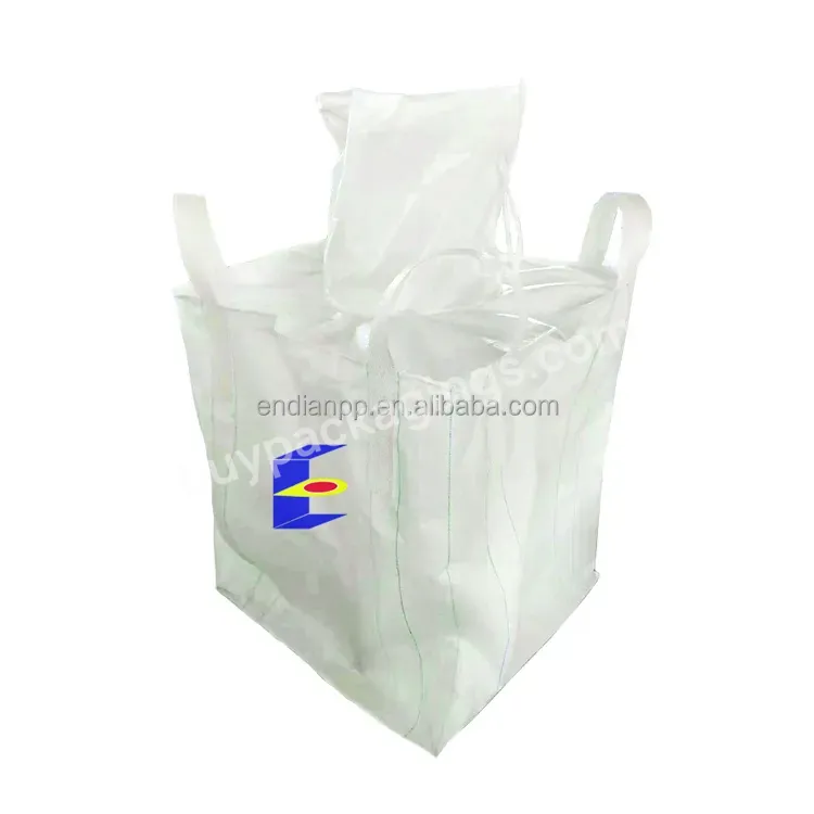 Ed 1000kg Fibc Big Jumbo Sacks 1 Ton Container Bags With Fill Spout