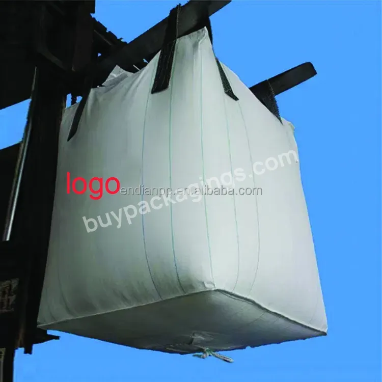 Ed Factory Price 1 Ton 1000kg Fibc Big Bags Jumbo Sacks For Concrete Cement Sand