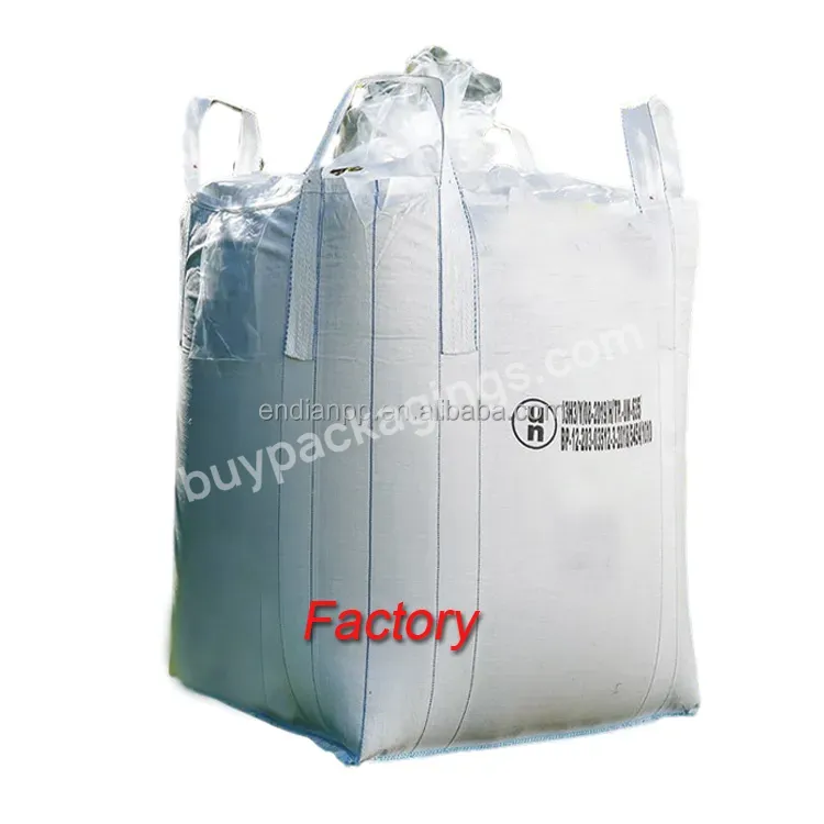 Ed Factory Wholesale 1 Ton 1000kg Fibc Big Jumbo Sacks Container Bags