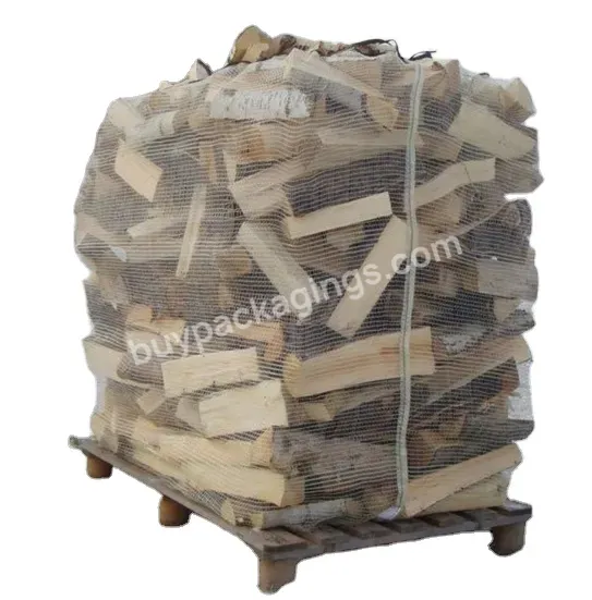 Egp Fibc Bag Woven Mesh Big Bags Ventilated Bulk Pp 1000kg For Firewood