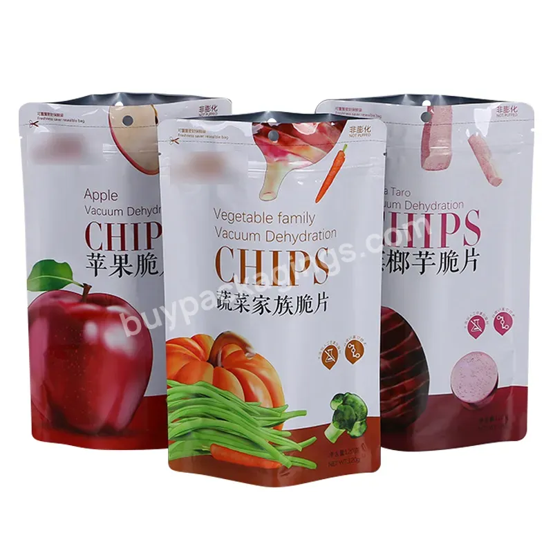 Eight Sided Sealed Standing Food Zipper Zop Lock Packaging Bag Customized Top Snack Zipper Repeat Sealed Bag