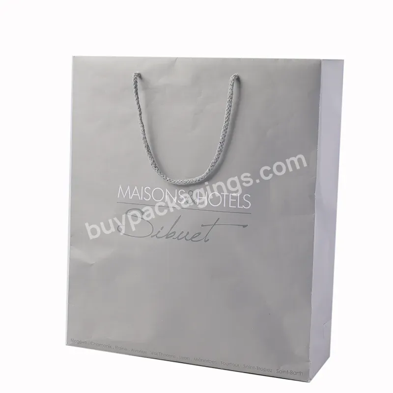 Elegant Art Card Gift Bags Small Luxury Jewelry Paper Bag With Your Own Logo