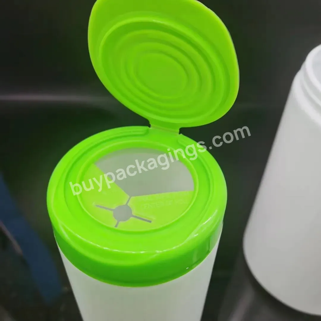 Empty 1 L 2l 2.5l White Hdpe Plastic Wet Wipe Tissue Canister Container