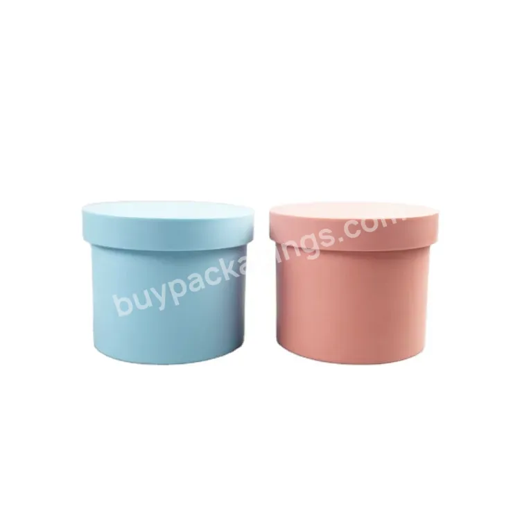 Empty 100ml Plastic Face Body Scrub Butter Cream Containers Jar With Lids Frosted Cream Jars