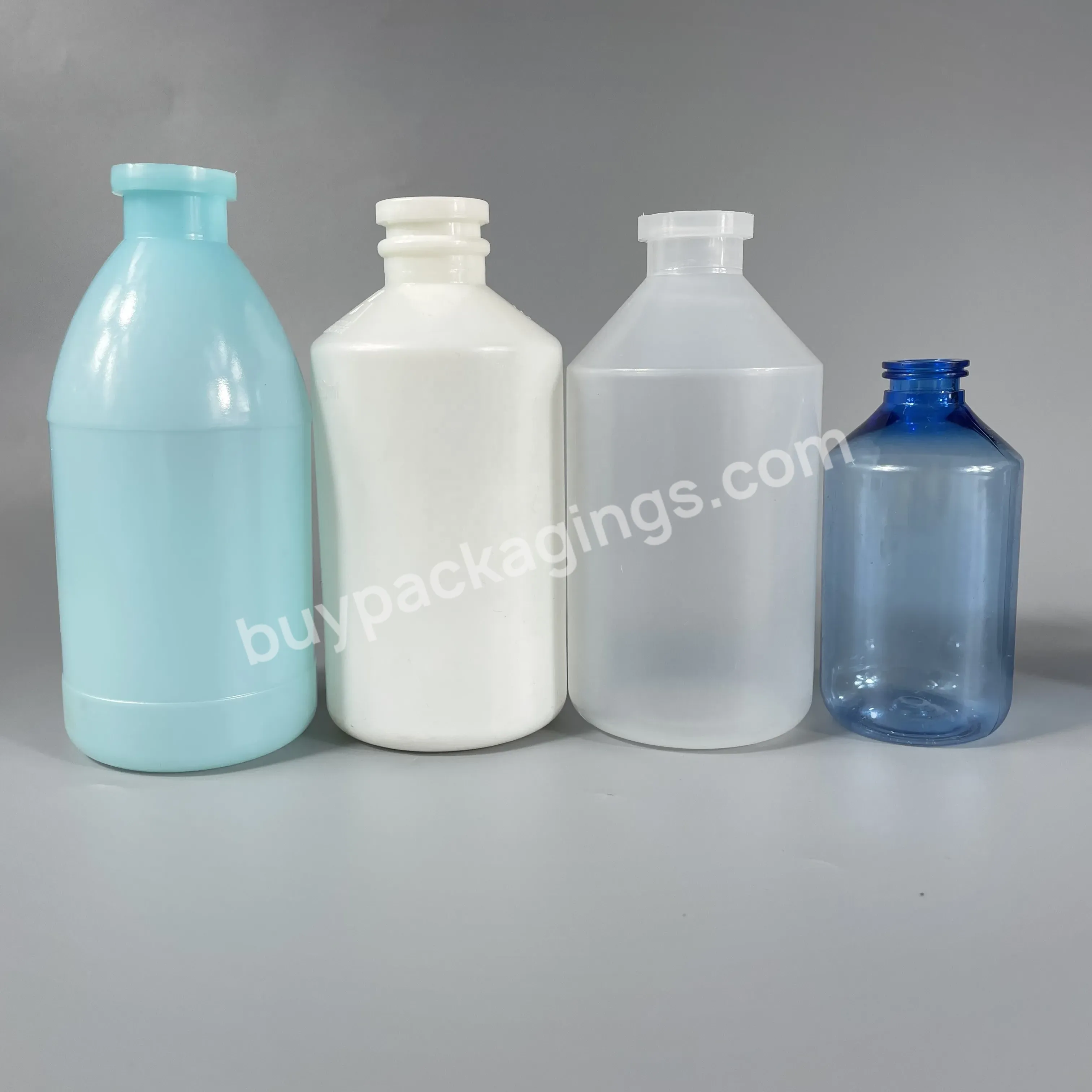 Empty 10ml 20ml 30ml 50ml 100ml 250ml Veterinary Animal Vaccine Container Plastic Pp Pe Vaccine Injection Bottle