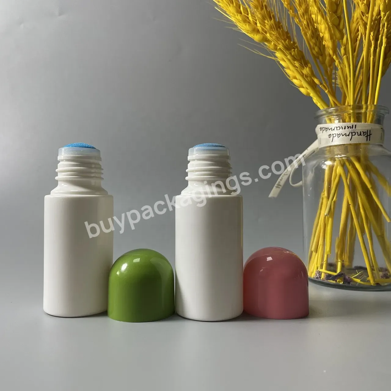 Empty 15ml 20ml 50ml Plastic Hdpe Latex Sponge Fabric Head Dauber Applicator Bottle