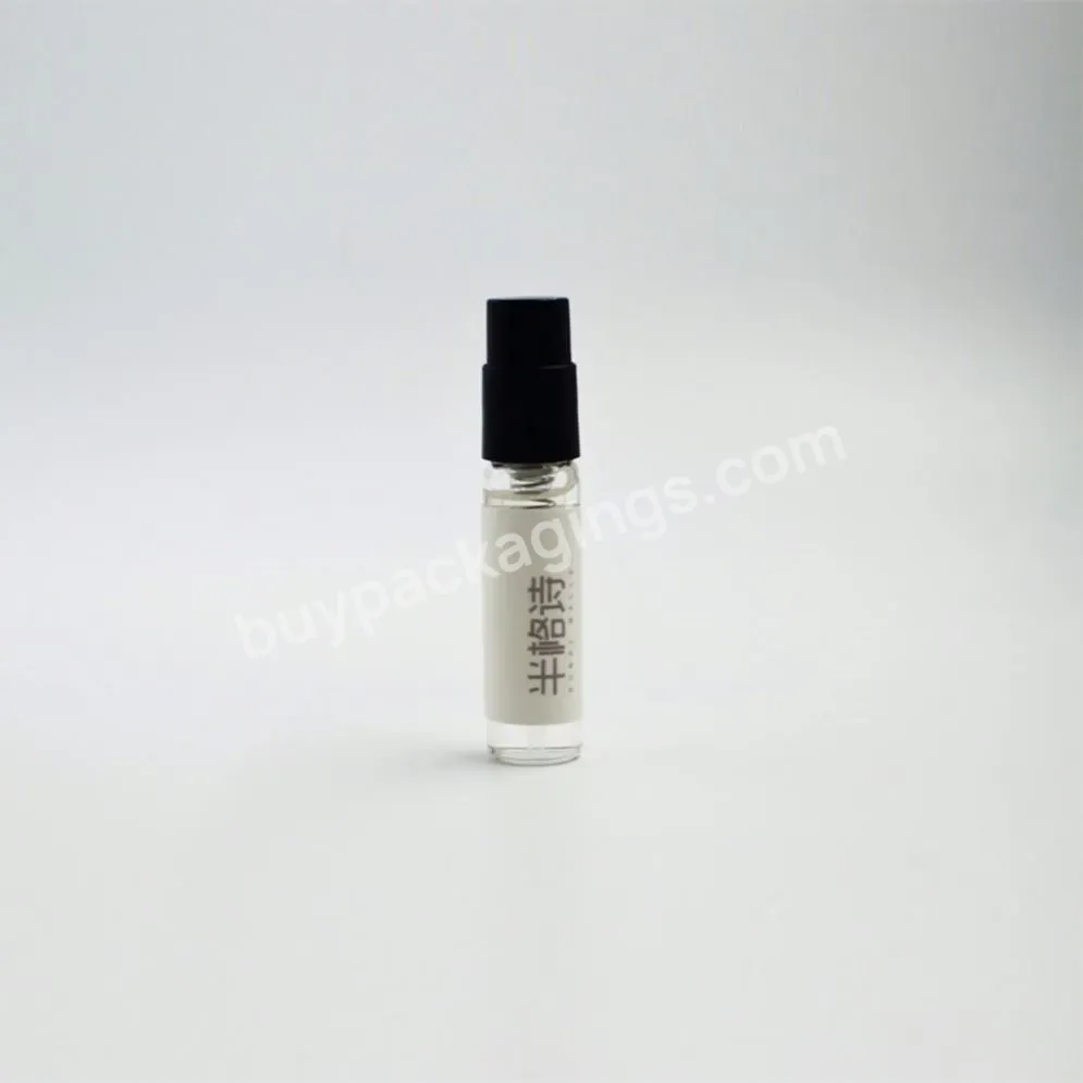 Empty 1.5ml 2ml 2.5ml Transparent Mini Atomizer Mist Vial Sample Spray Glass Perfume Bottle