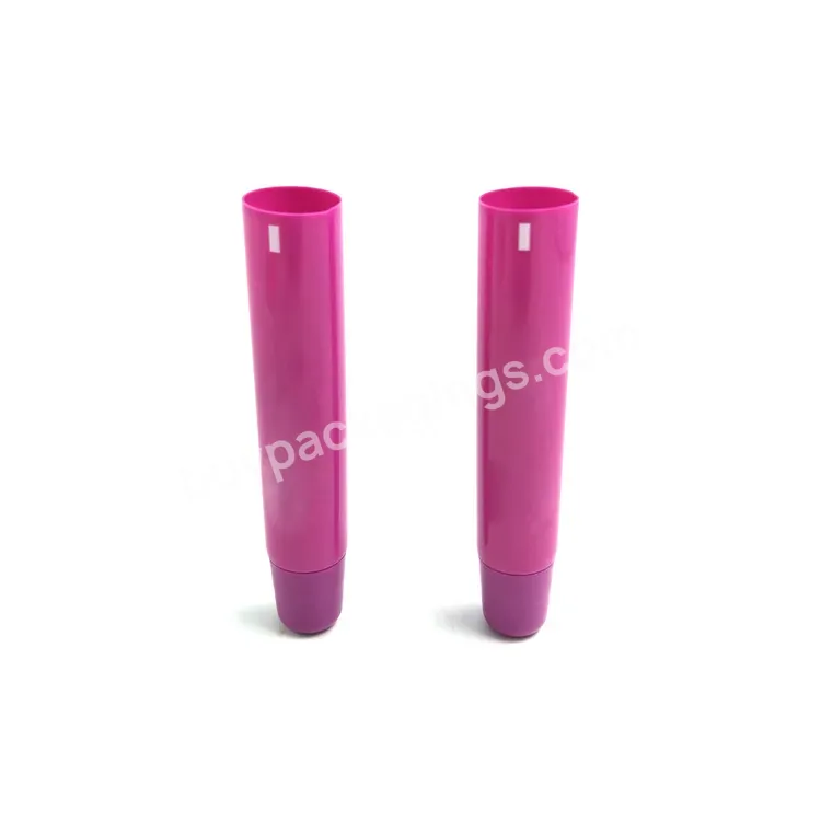 Empty 15ml Lip Balm Bottle Packaging 10ml Lip Gloss Squeeze Tube For Lip Gloss Plastic Pe Tube