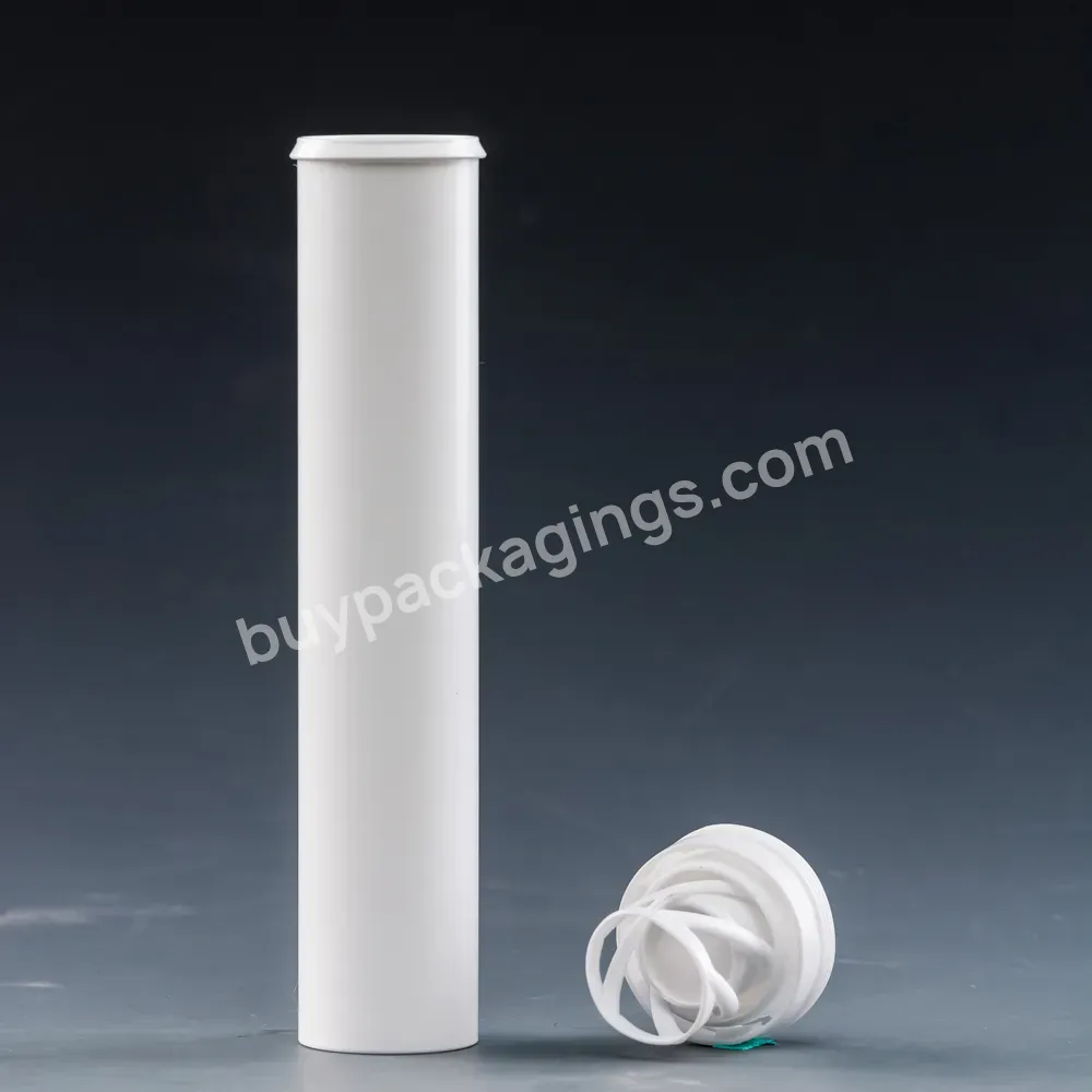 Empty 27mm Inner Diameter 133 Mm Length Vitamin Supplement Tablet Tube For Packing 15 Tablets Effervescent Tablets