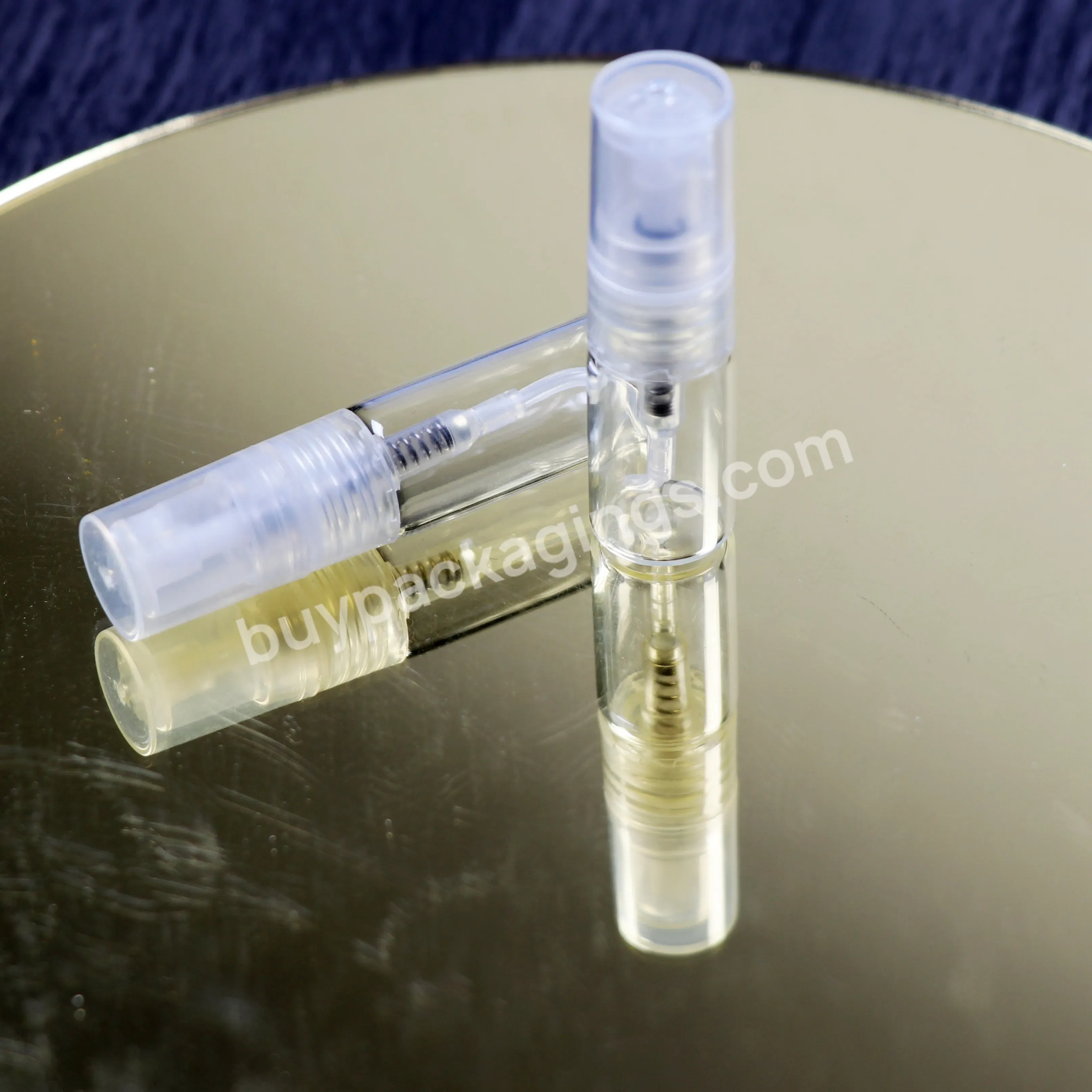 Empty 2ml 3ml 5ml 8ml 10ml Fancy Clear Mini Atomizer Mist Vial Sample Spray Refillable Glass Perfume Bottle