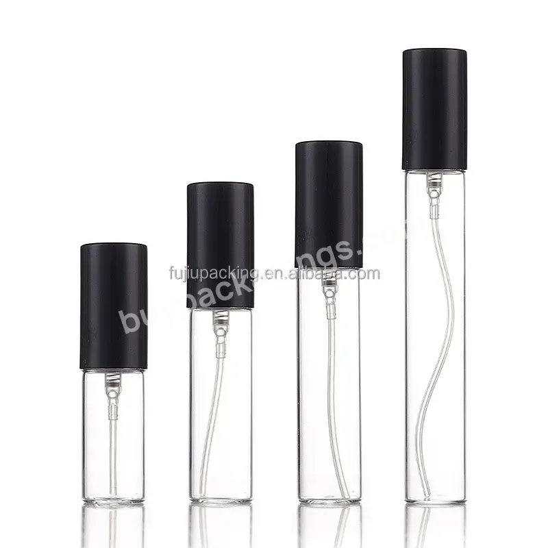 Empty 2ml 3ml 5ml Fancy Clear Mini Atomizer Mist Vial Sample Spray Glass Perfume Bottle