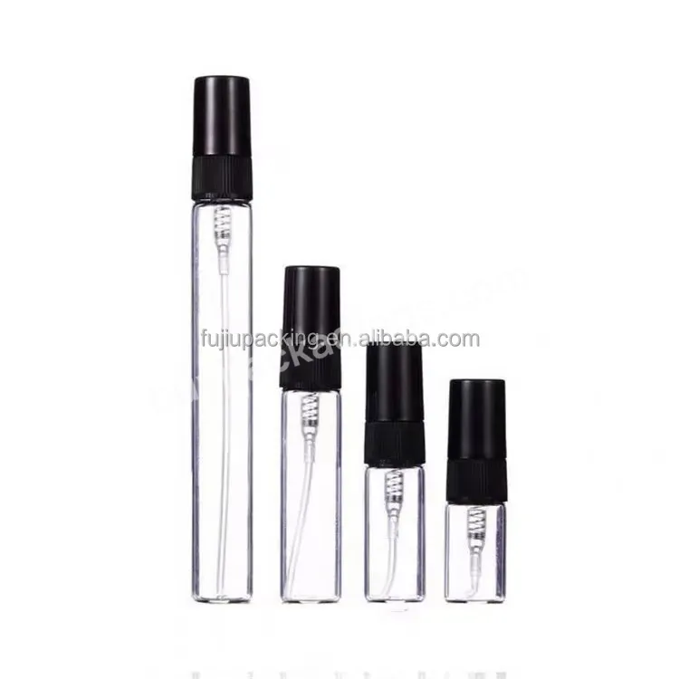 Empty 2ml 3ml 5ml Fancy Clear Mini Atomizer Mist Vial Sample Spray Glass Perfume Bottle