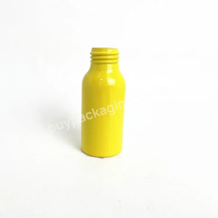 Empty 30ml 50ml 100ml 250ml 500ml Shampoo Cosmetic Pump Spray Aluminum Bottle