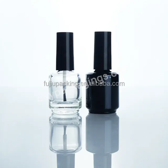 Empty 3ml 5ml 7ml 9ml 10ml 15ml Nail Polish Glass Bottles Container With Brush Cap