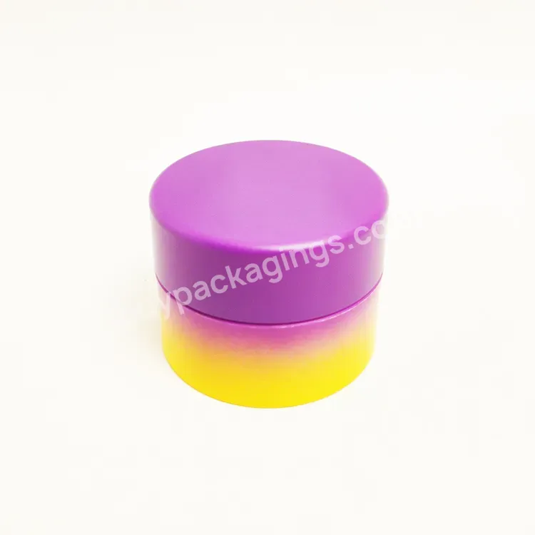 Empty 50ml Plastic Cosmetic Container Pot Replaceable Facial Cream Jar Container Plastic Bottle 50g