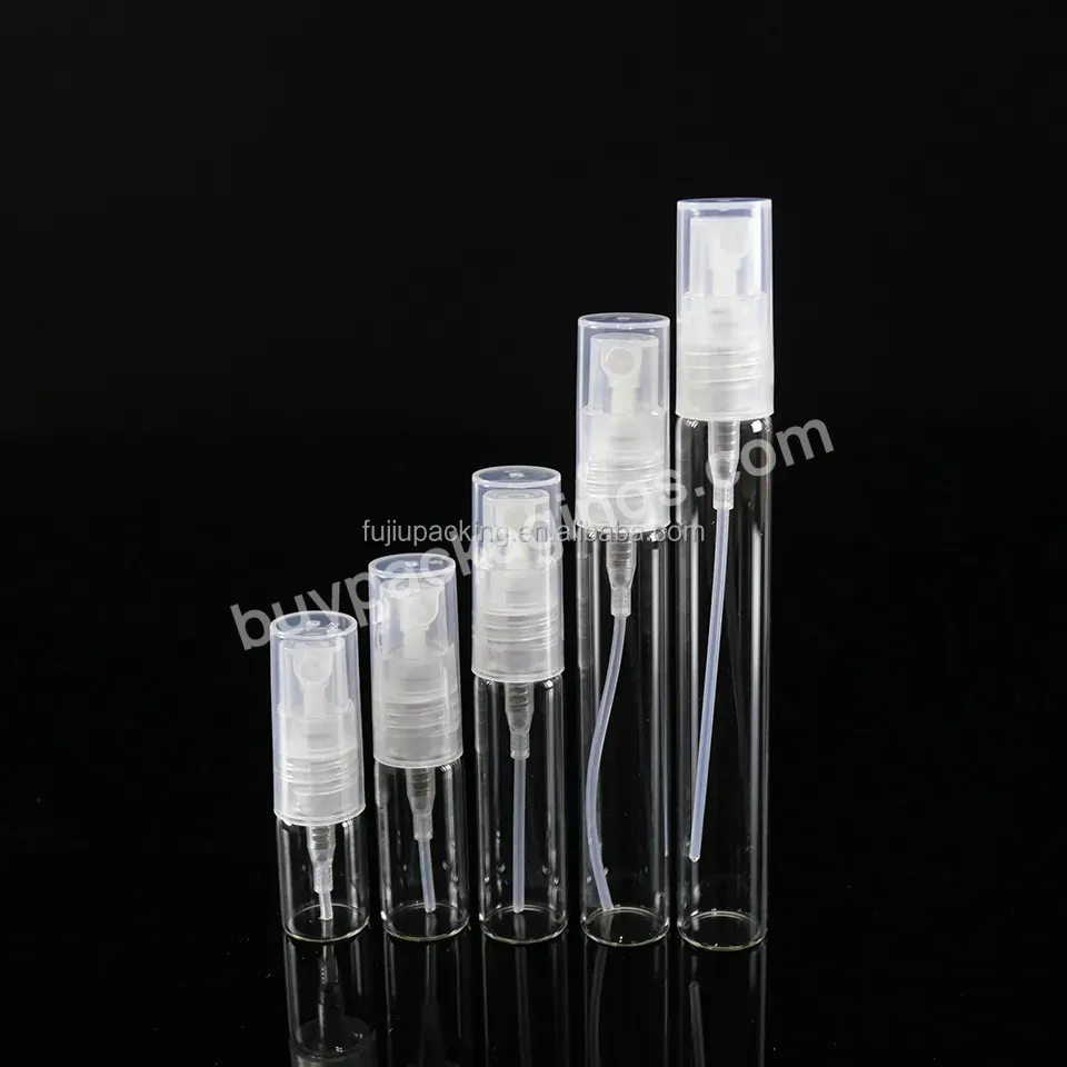 Empty 5ml Glass Spray Bottle Small Refillable Fragrance Atomizer 2cc Mini Samples Glass Perfume Bottle Vials Wholesale