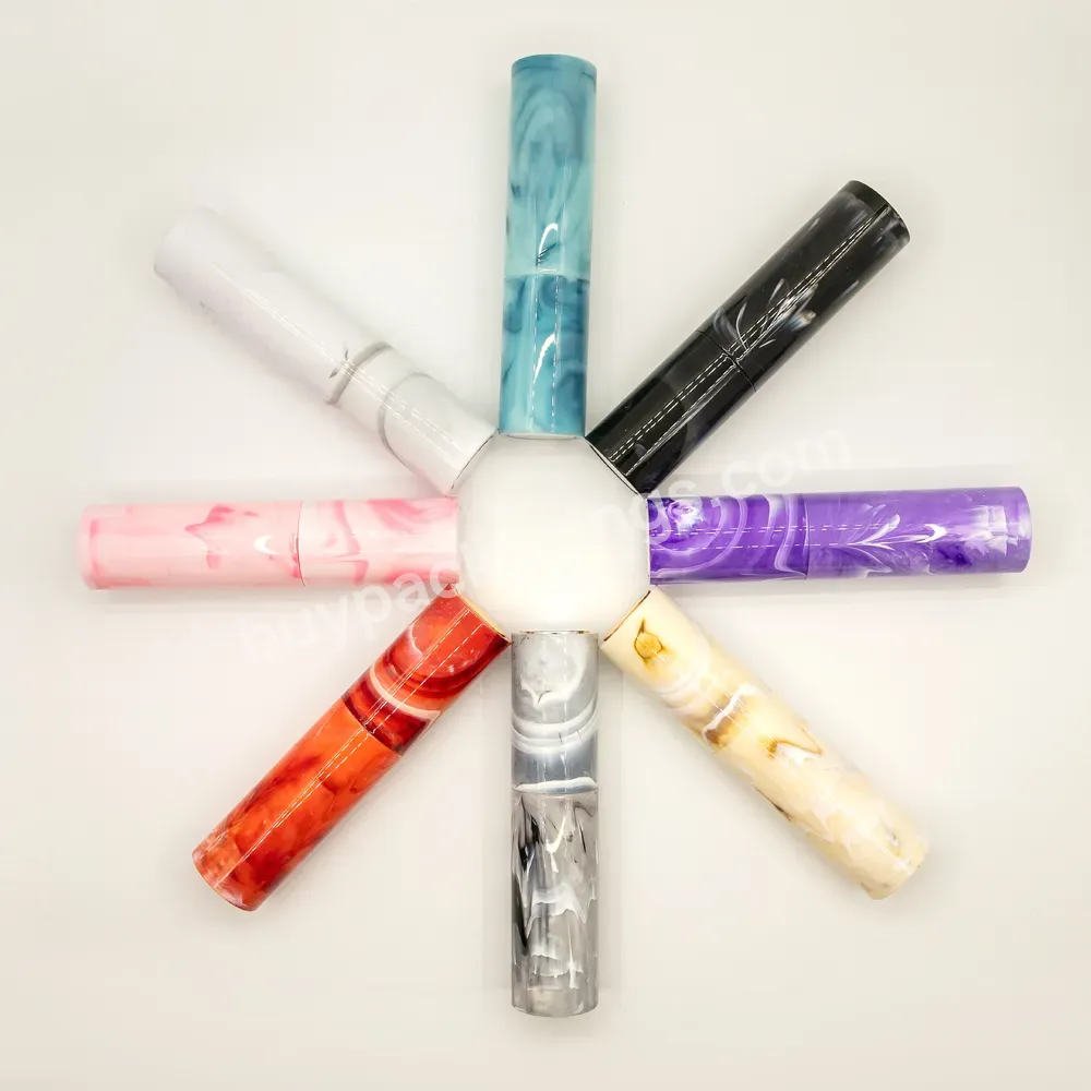 Empty 8ml 10ml 20ml Mini Plastic Customize Environmental Marble Empty Perfume Atomizer Bottles