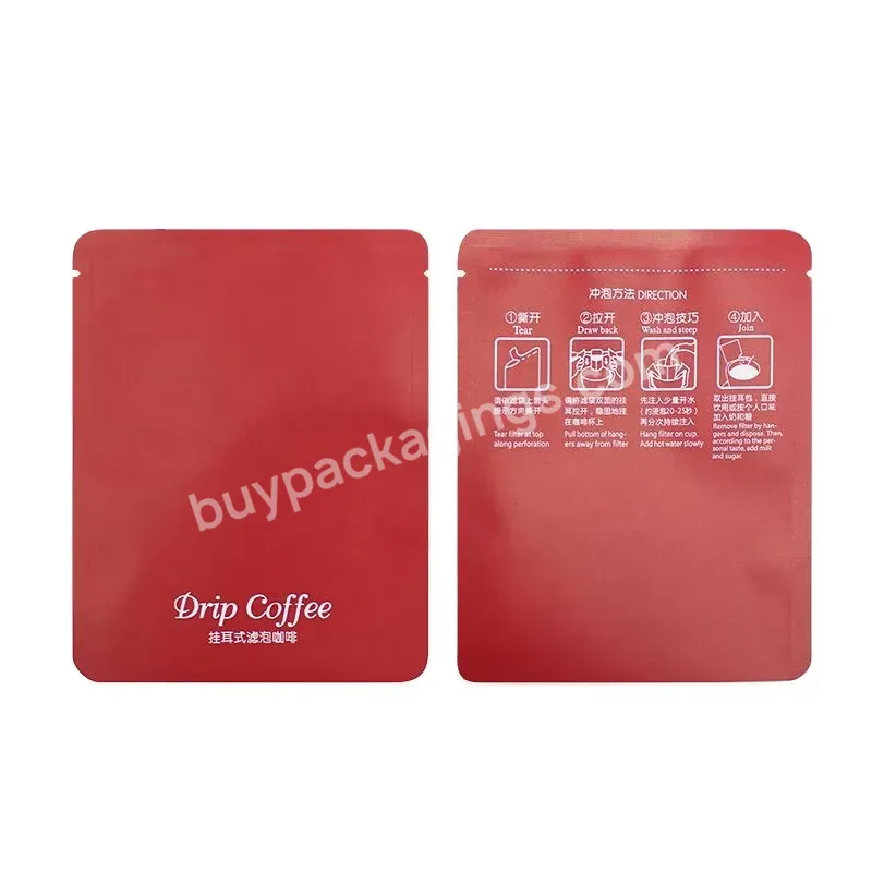 Empty Aluminum Foil Tea Bag Packaging Nylon Tea Bag Packaging