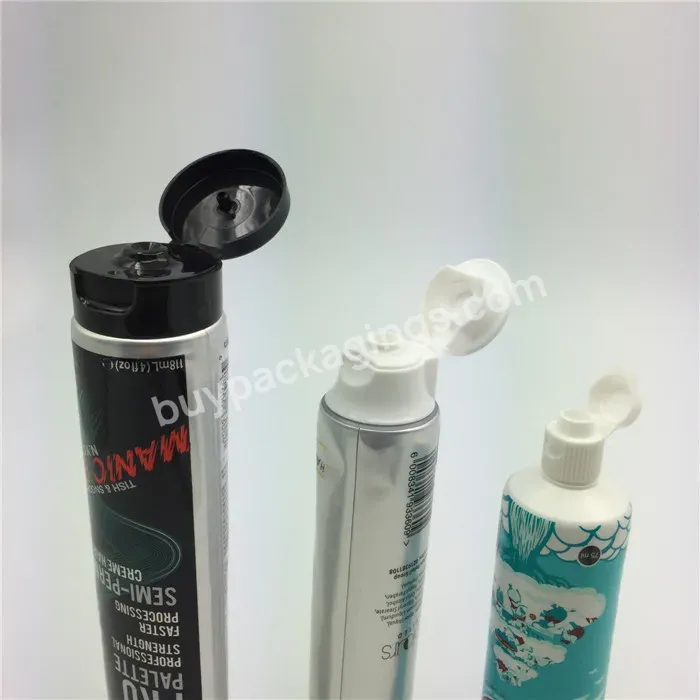 Empty Aluminum Laminated Tube Cosmetic Packaging Cosmetic For Cleanser