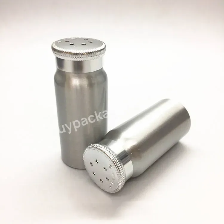 Empty Aluminum Loose Powder Shaker Bottle/aluminum Dry Shampoo Bottles