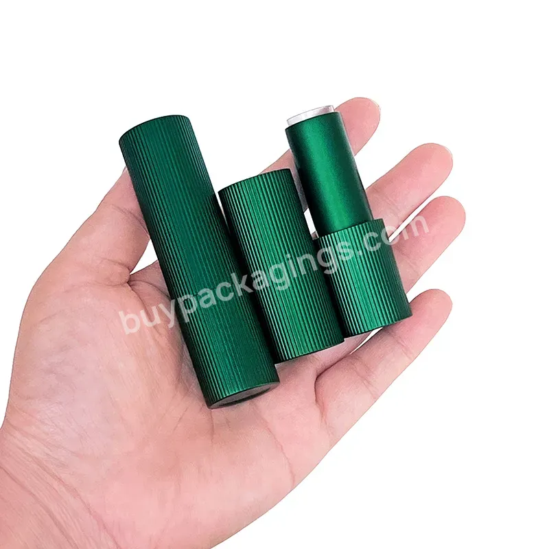 Empty Aluminum Luxury Concealer Packaging Container Private Label Round Lip Stick Foundation Concealer Tube