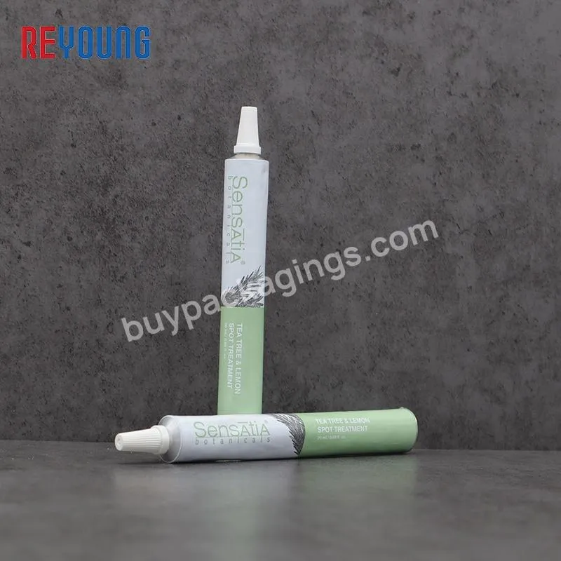 Empty Cheap Aluminum Plastic Nozzle Medicine Tubes Gel Lotion Packaging Tube For Cream