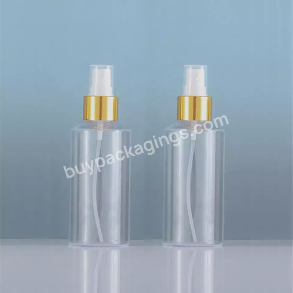 Empty Cosmetic Pet Frosted Plastic Oil Fine Mist Hair Spray Bottle 100ml Perfume Bottles Luxury Long Life Time Wholesale Price - Buy Hair Spray Bottle,Spray Bottle,Plastic Spray Bottle.