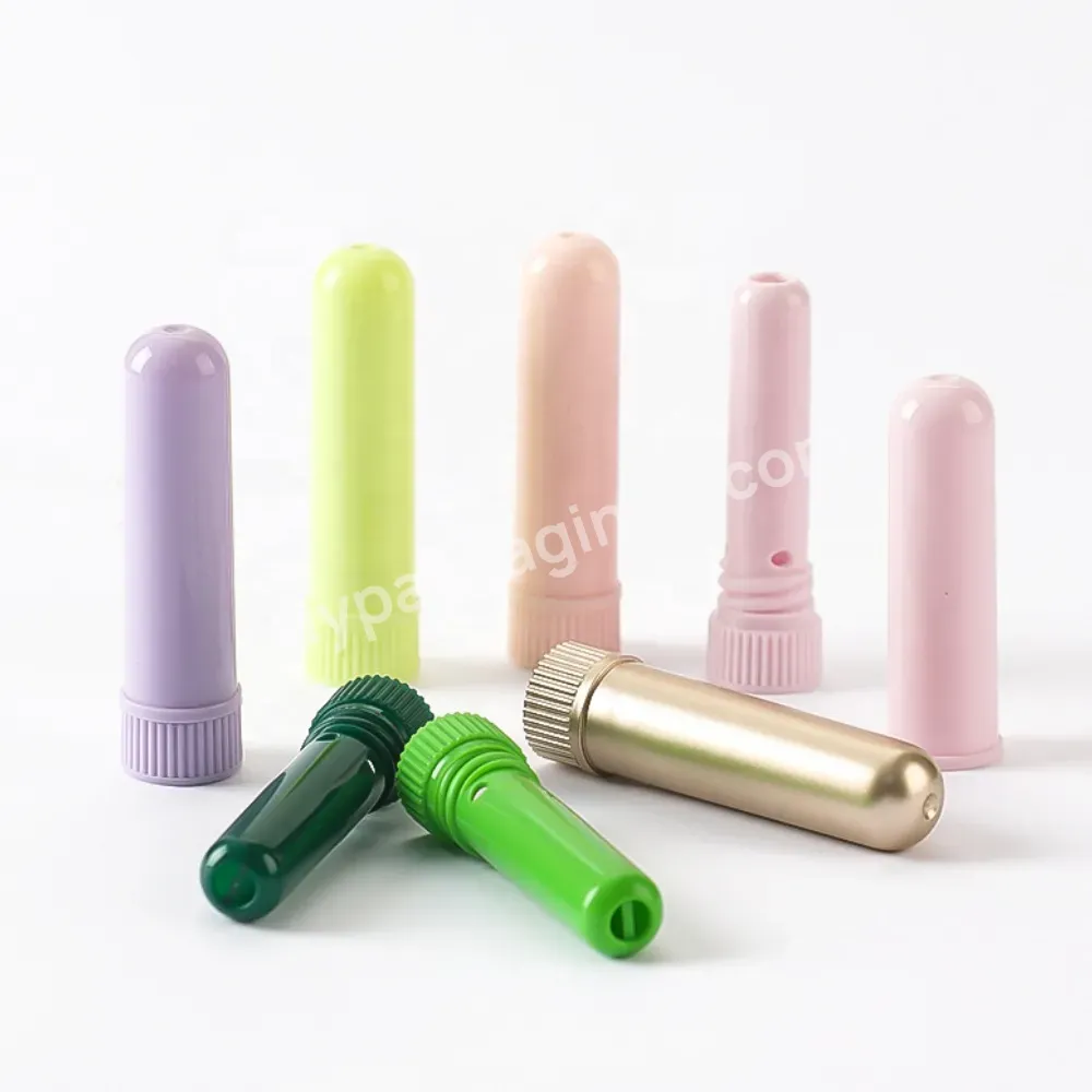 Empty Essential Oil Bottle Blank Nasal Inhaler Tubes White Customizable Nasal Inhaler Plastic Tubes - Buy Nasal Inhalers,Essential Oil Nasal Inhaler,Plastic Tubes.