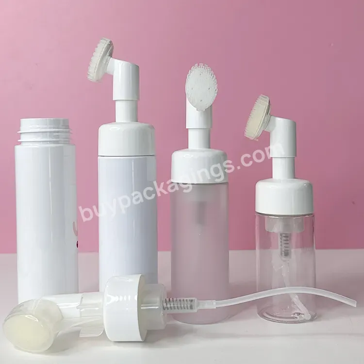 Empty Facial Mousse Foaming Soap Dispenser Hair Face Foamer Pump Bottle 100ml/120ml/150ml/200ml For Cosmetic Packaging