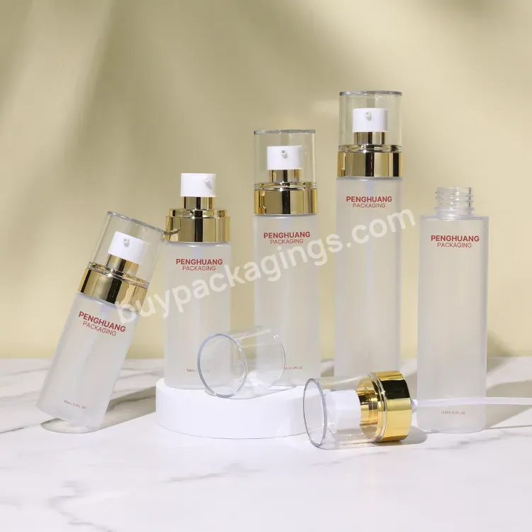 Empty Firming Lotion Facial Water Bottle Toner High Quality Lotion Pump Bottle Empty Cosmetic Packaging Face Lotion Container