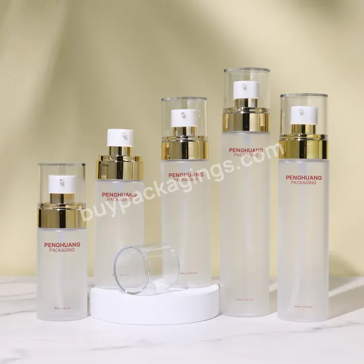 Empty Firming Lotion Facial Water Bottle Toner High Quality Lotion Pump Bottle Empty Cosmetic Packaging Face Lotion Container