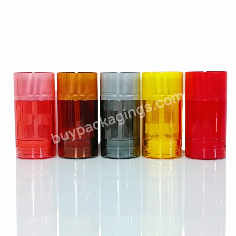 Empty Gel Round Deodorant Stick Container 30ml 50ml 75ml 15g Twist Tube Bottom Filling Packaging Wholesale Packaging Deodorant