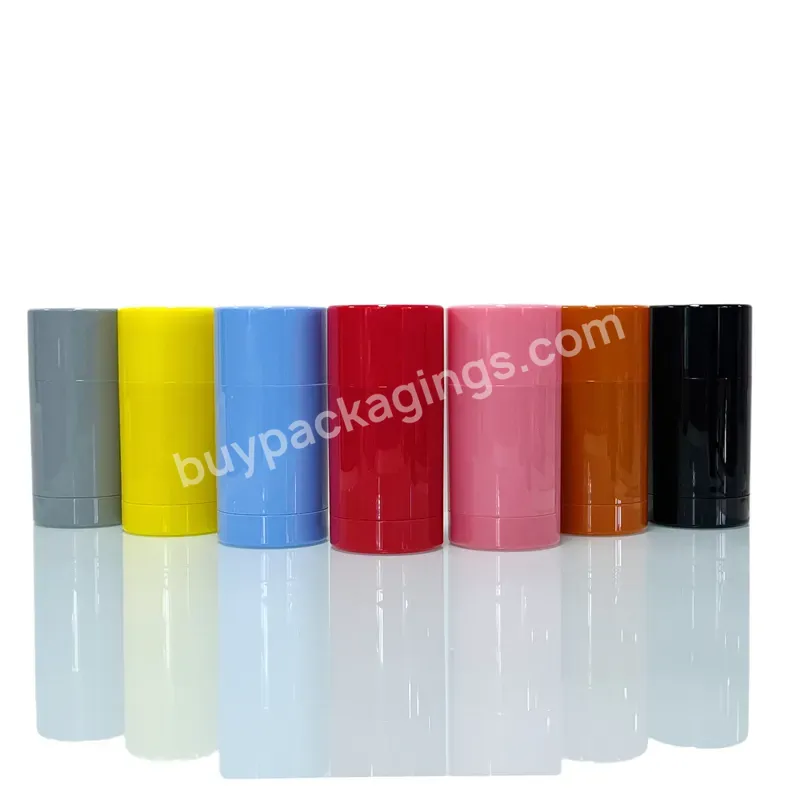 Empty Gel Round Deodorant Stick Container 30ml 50ml 75ml 15g Twist Tube Bottom Filling Packaging Wholesale Packaging Deodorant