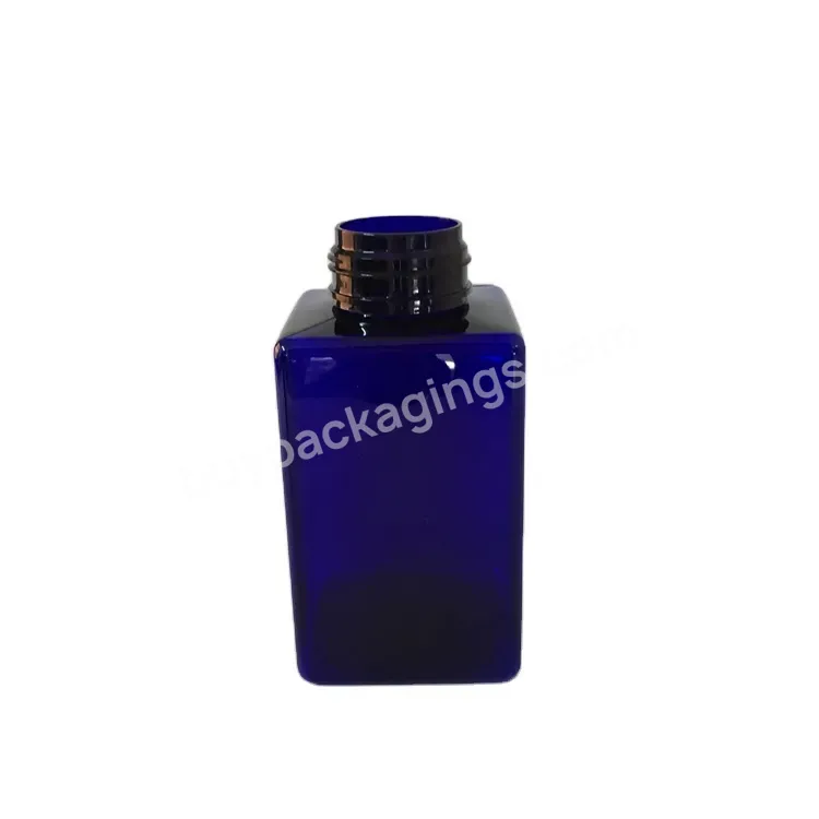 Empty Hand Soap Bottle In Customized Color Cobalt Blue 450ml 15oz Pet Foam Spray Bottle