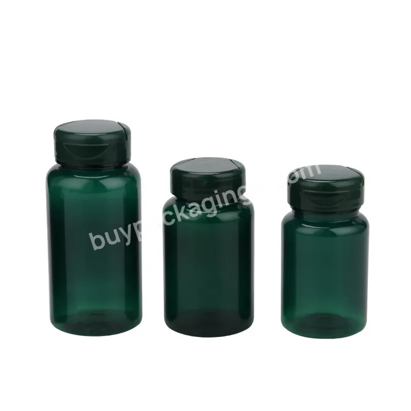 Empty Hard Gelatin Capsule Dark Green Plastic Pills Bottle Gel Pills Vitamins Cases Containers Medicine Box - Buy Plastic Pills Bottle,Empty Vacant Hard Gelatin Capsule Gel Pills Vitamins Cases Containers,Medicine Box.