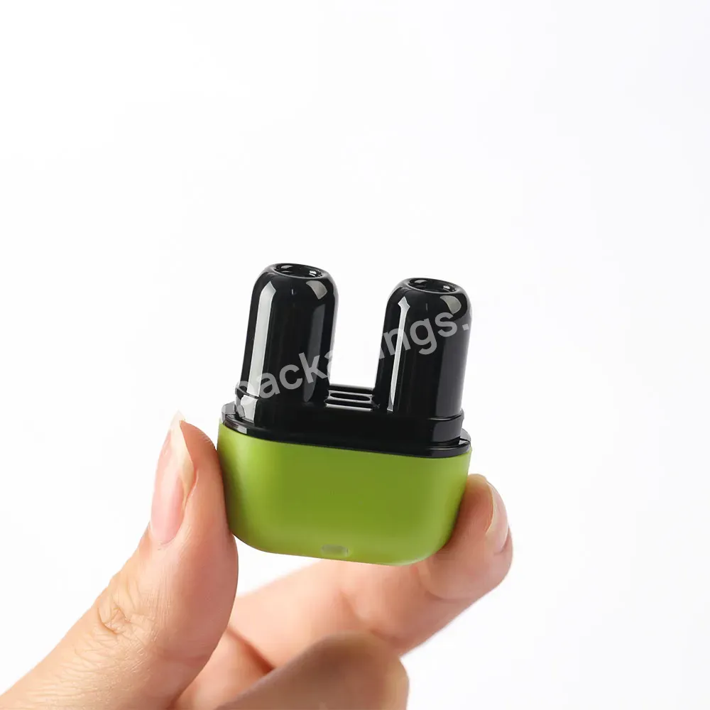 Empty Multi Function Nasal Inhaler Double Stick Mini Cute Aromatherapy Essential Oil Nasal Inhaler Menthol