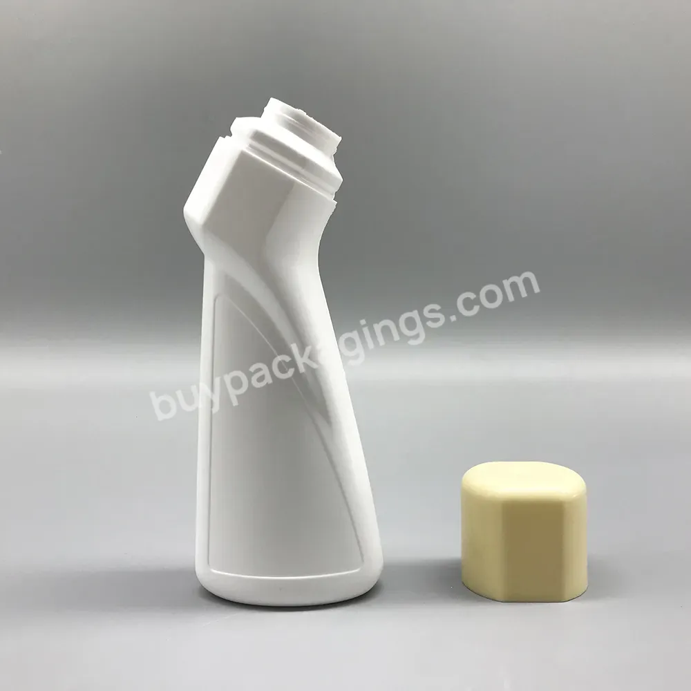 Empty Pe 75ml 100ml Plastic Shoe Polish Bottle With Triangle Sponge Applicator