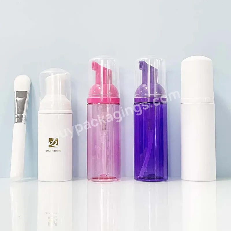 Empty Plastic Foam Pump Bottle 30ml 50ml 60ml 100ml 150ml 200ml Clear White Pet Facial Cleanser Mousse Foam Pump Bottle