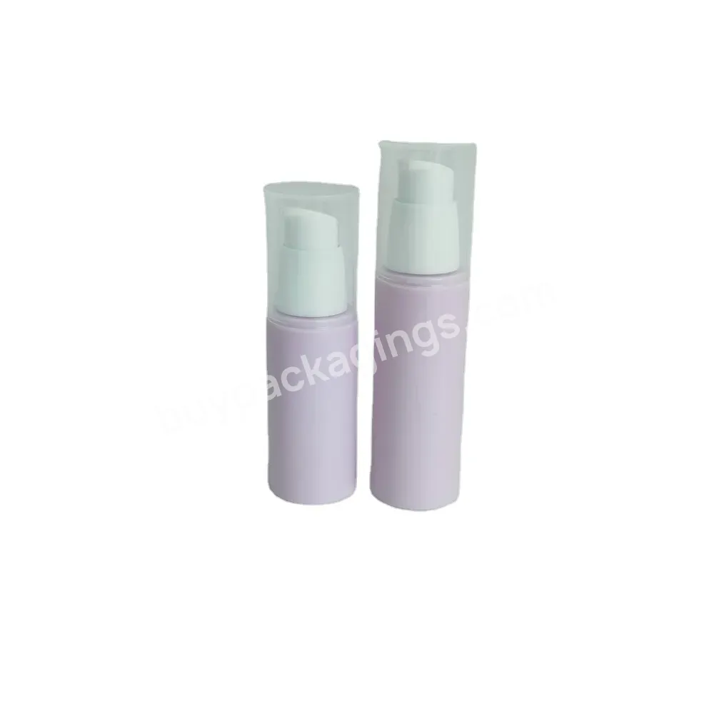 Empty Plastic Lotion Airless Pump Bottle 30ml 50ml 80ml 100ml Airless Vacuum Pump Bottle Airless Pump Bottle For Skincare