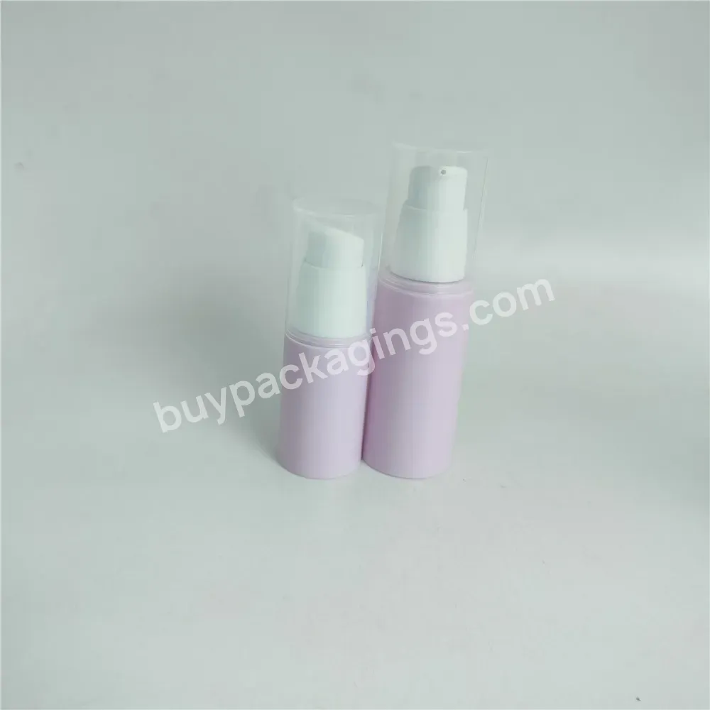 Empty Plastic Lotion Airless Pump Bottle 30ml 50ml 80ml 100ml Airless Vacuum Pump Bottle Airless Pump Bottle For Skincare