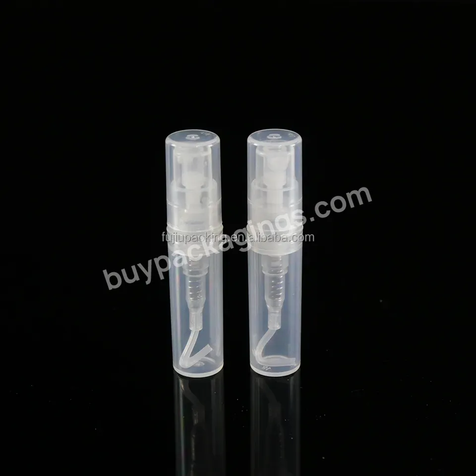 Empty Plastic Sample Vials Perfume Spray Bottle 1ml 2ml 3ml 5ml 10ml Mini Pocket Glass Perfume Bottle