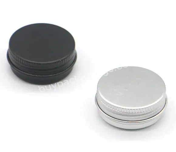 Empty Round 5g 10g15g 20g 30g 50g 60g 80g 100g 150g 50ml 60ml 100ml 150ml 200ml Cosmetic Cream Aluminum Jar With Screw Clamp Lid