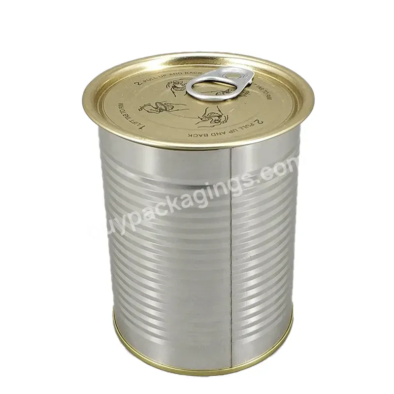 Empty Round Food Grade Tin Cans Manufacturer Tin Cans For Food Canning