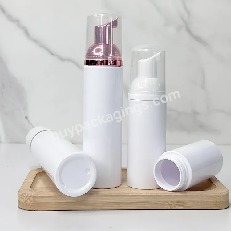 Empty Skincare Facial Cleanser Bottles Packaging 100ml 150ml Matte Cosmetic Plastic Foam Soap Dispenser Foaming Pump Bottle