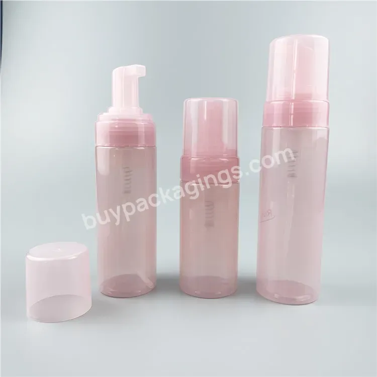 Empty Skincare Facial Cleanser Bottles Packaging Cosmetic Plastic Foam Soap Dispenser Foaming Pump Bottle 150ml 200ml